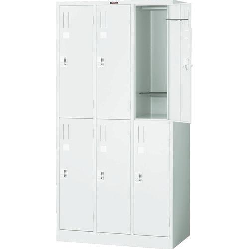 Tủ khóa đẩy TRUSCO 6 người 900 x 515 x H1790 W màu