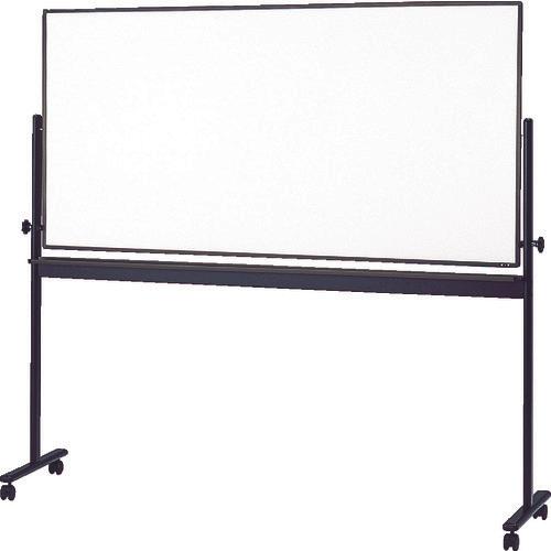 TRUSCO Rotating Board Double Sided White X White Dark Line 900X1200 Khung đồng