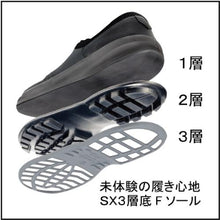 画像をギャラリービューアに読み込む, シモン　安全靴　短靴　ＷＳ１１黒　２２．０ｃｍ
