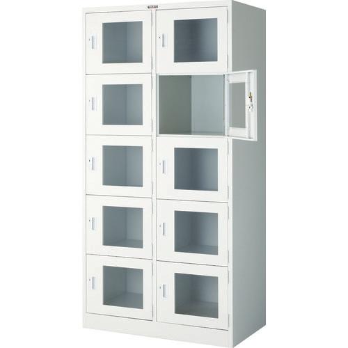 Tủ đựng đồ nhiều người TRUSCO 10 người có cửa sổ