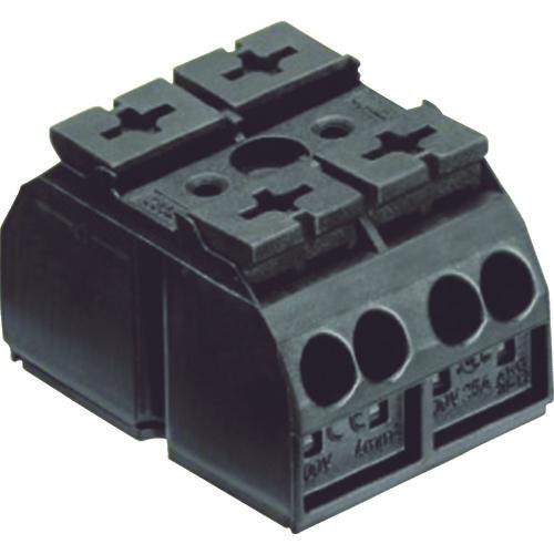 ＷＡＧＯ　スプリング式中継端子台　ＷＴＢシリーズ　４線式２極　　（１０個入）