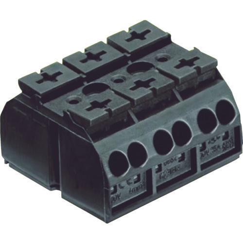 ＷＡＧＯ　スプリング式中継端子台　ＷＴＢシリーズ　４線式３極　　（１０個入）