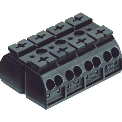 ＷＡＧＯ　スプリング式中継端子台　ＷＴＢシリーズ　４線式４極　　（１０個入）