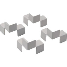 画像をギャラリービューアに読み込む, ＴＲＵＳＣＯ　スタンダード書庫用転倒防止金具　中間１連用連結板４個セット
