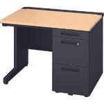 ナイキ　片袖デスク（浅型引出し付き）