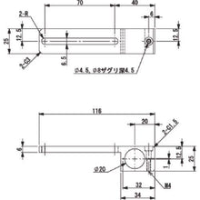 画像をギャラリービューアに読み込む, アインツ　スライド７０ＢＫＴ・Ｔ・φ２０
