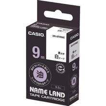 โหลดรูปภาพลงในโปรแกรมดูแกลเลอรี ตลับสำหรับเทป CASIO Nameland 9 มม. สีขาว/ตัวอักษรสีดำ
