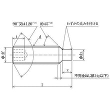 画像をギャラリービューアに読み込む, ＴＲＵＳＣＯ　六角穴付止めネジ　棒先　スチール　Ｍ４ｘ４　３８本入
