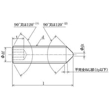 画像をギャラリービューアに読み込む, ＴＲＵＳＣＯ　六角穴付止めネジ　とがり先　ステンレス　Ｍ６ｘ１０　２２本入

