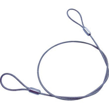 Load image into gallery viewer, Nissa Chain stainless steel cut wire, aluminum caulking, transparent PVC coating, 0.81 (1.2) x 600 mm (1 wire = 1 PK)
