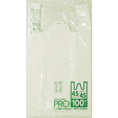 SANIPAK Y-8H shopping bag milk white 45/45