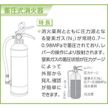 Load image into gallery viewer, Yamato ABC powder fire extinguisher 20 type pressure accumulation type
