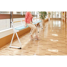 画像をギャラリービューアに読み込む, コンドル　屋内用　サポーターベンチＭＥ２　ブルー
