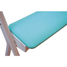 画像をギャラリービューアに読み込む, コンドル　屋内用　サポーターベンチＭＥ３　ブルー
