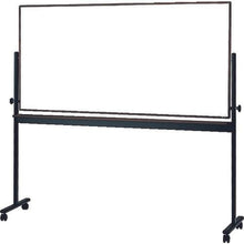 画像をギャラリービューアに読み込む, ＴＲＵＳＣＯ　片面移動ボード　無地　ホーロー製ホワイトボード　９００Ｘ１８００
