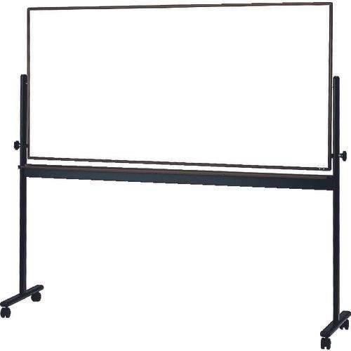 ＴＲＵＳＣＯ　片面移動ボード　無地　ホーロー製ホワイトボード　９００Ｘ１８００