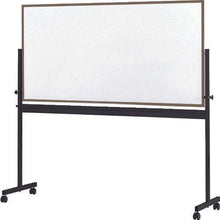 画像をギャラリービューアに読み込む, ＴＲＵＳＣＯ　回転ボード　両面仕様　ホーロー製　白Ｘ白　９００Ｘ１２００
