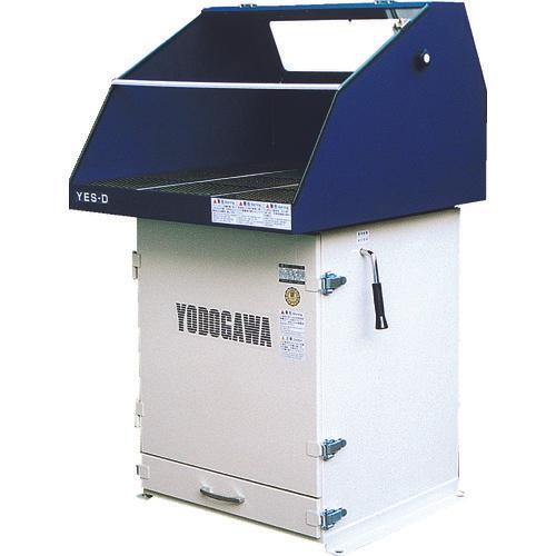 Workbench with YODOGAWA dust collector YES series (iron hood specification) three-phase 200V (0.4kW)