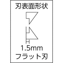 画像をギャラリービューアに読み込む, グット　カットニッパー横型φ１．３
