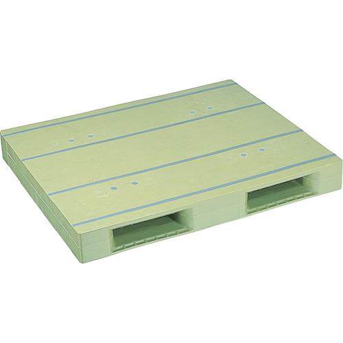 NPC plastic pallet ZD-1113E single-sided two-way insert light green