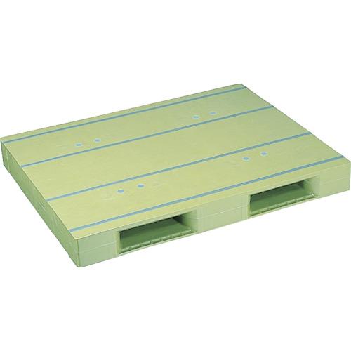 NPC plastic pallet ZD-1114E single-sided two-way insert light green