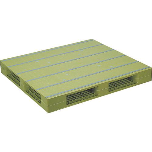 NPC plastic pallet ZFR-1211E double-sided four-way insert light green