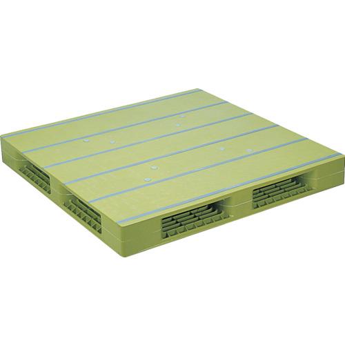 NPC plastic pallet ZFR-1212E double-sided four-way insertion light green