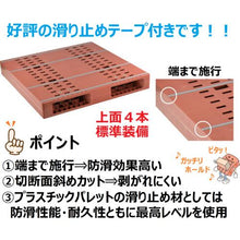 Load image into gallery viewer, NPC plastic palette ZR-1111E double-sided two-way insert brown
