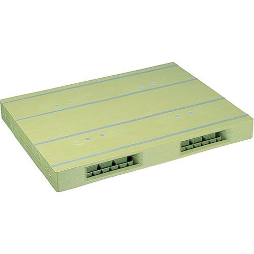 NPC plastic pallet ZR-1111E double-sided two-way insert light green