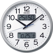 Tải hình ảnh vào trình xem thư viện, Đồng hồ radio SEIKO &quot;SEIKO Nextime ZS250S&quot; (đồng hồ radio lai)
